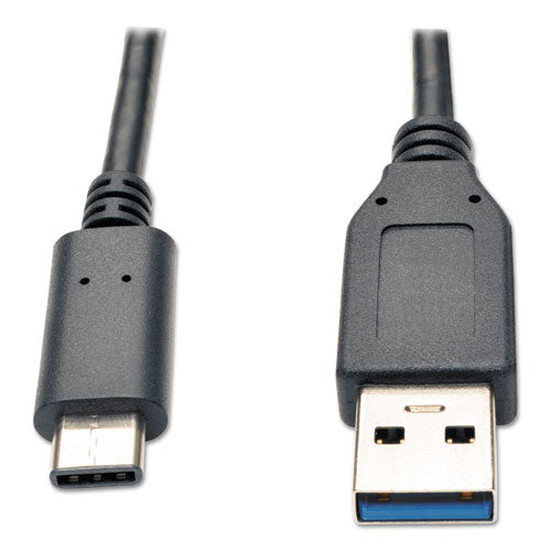 Usb 3.1 Gen 1 (5 Gbps) Cable, Usb Type-c (usb-c) To Usb Type-c (m/m), 5 A, 6 Ft, Black
