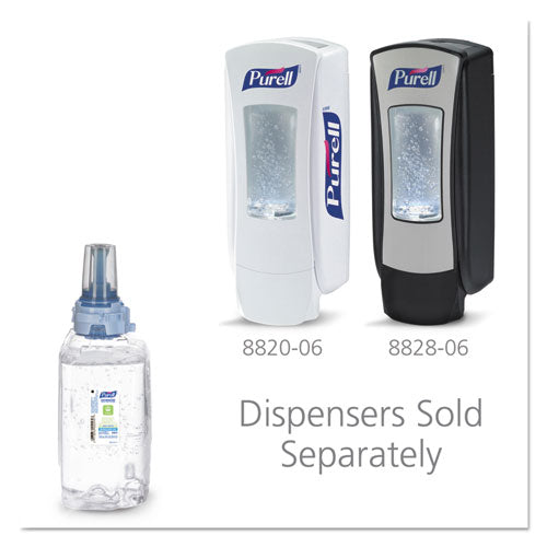 Advanced Hand Sanitizer Green Certified Gel Refill, For Ltx-7 Dispensers, 700 Ml, Fragrance-free, 3/carton