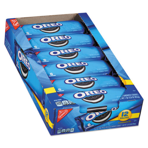 Oreo Cookies Single Serve Packs, Chocolate, 2 Oz Pack, 30/box, Ships In 1-3 Business Days