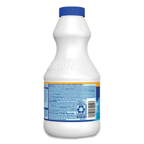 Regular Bleach With Cloromax Technology, 24 Oz Bottle, 12/carton