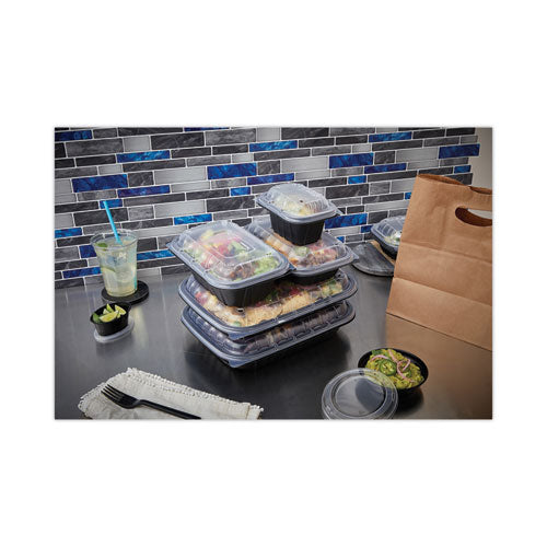Earthchoice Entree2go Takeout Container Vented Lid, 5.65 X 4.25 X 0.93, Clear, Plastic, 600/carton