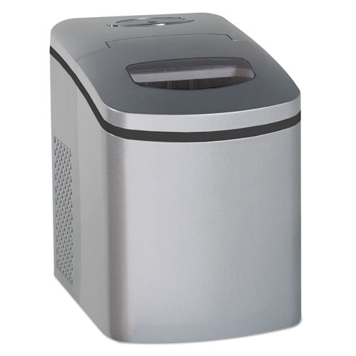 Portable/countertop Ice Maker, 25 Lb, Stainless Steel