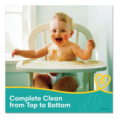 Complete Clean Baby Wipes, 1-ply, Baby Fresh, 72 Wipes/pack, 8 Packs/carton