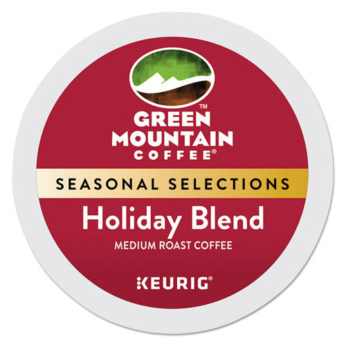 Holiday Blend K-cups, Medium Roast, 24/box