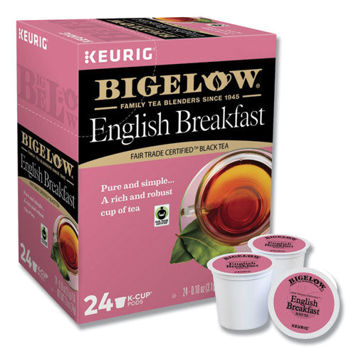 English Breakfast Tea K-cups, 24/box, 4 Box/carton