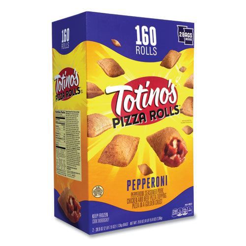 Pepperoni Pizza Rolls, 39.9 Oz Bag, 80 Rolls/bag, 2 Bags/box, Ships In 1-3 Business Days