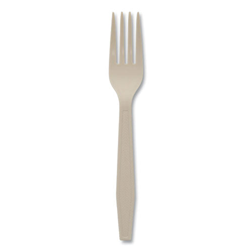 Earthchoice Psm Cutlery, Heavyweight, Spoon, 5.88", Tan, 1,000/carton