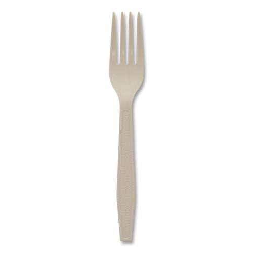 Earthchoice Psm Cutlery, Heavyweight, Spoon, 5.88", Tan, 1,000/carton