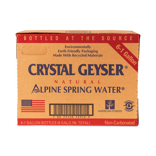 Alpine Spring Water, 1 Gal Bottle, 6/carton, 48 Cartons/pallet