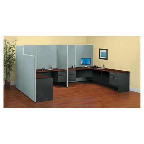 Verse Office Panel, 36w X 72h, Gray