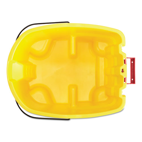 Wavebrake 2.0 Bucket, 8.75 Gal, Plastic, Yellow