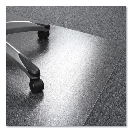 Cleartex Ultimat Polycarbonate Chair Mat For Low/medium Pile Carpet, 48 X 53, Clear