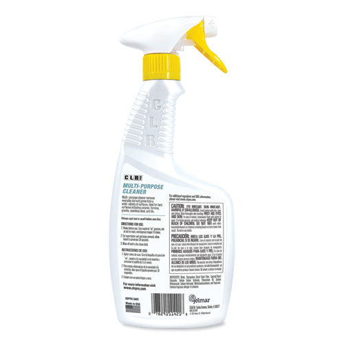 Multi-purpose Cleaner, Lemon Scent, 32 Oz Bottle, 6/carton