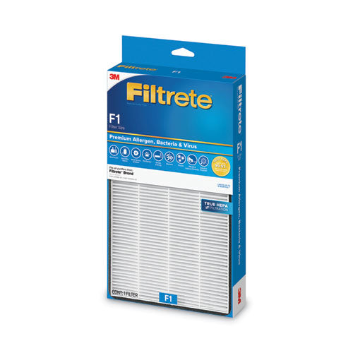 Premium True Hepa Room Air Purifier Filter, 7.3 X 13.86, 4/carton