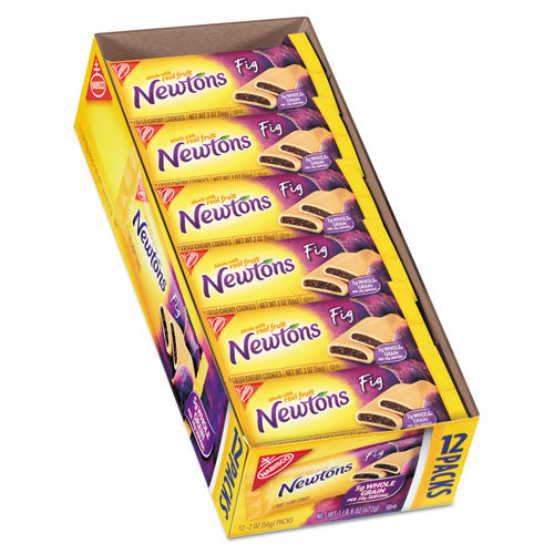 Fig Newtons, 2 Oz Pack, 2 Cookies/pack 24 Packs/box, Ships In 1-3 Business Days