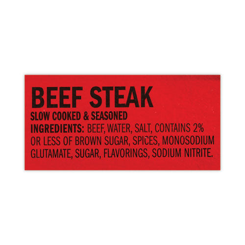 Beef Steak, Original, 1 Oz, 12/box, Ships In 1-3 Business Days