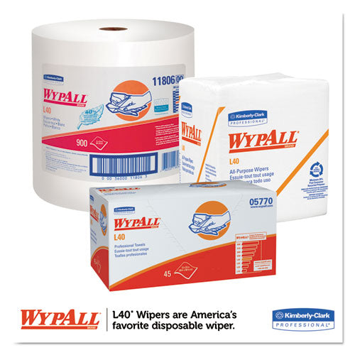 L40 Towels, Dry Up Towels, 19.5 X 42, White, 200 Towels/roll