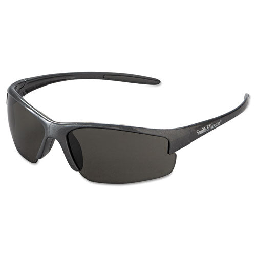 Equalizer Safety Eyewear, Gunmetal Frame, Indoor/outdoor Lens