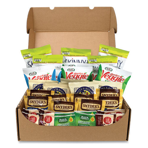 Healthy Snack Box, 37 Assorted Snacks, Ships In 1-3 Business Days