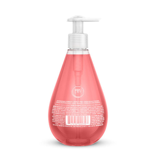 Gel Hand Wash, Pink Grapefruit, 12 Oz Pump  Bottle, 6/carton