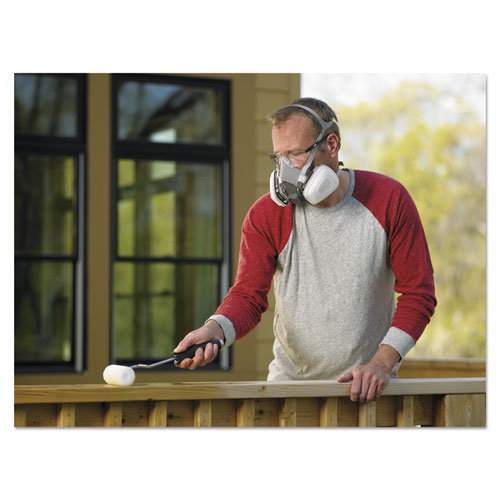 Half Facepiece Paint Spray/pesticide Respirator, Large