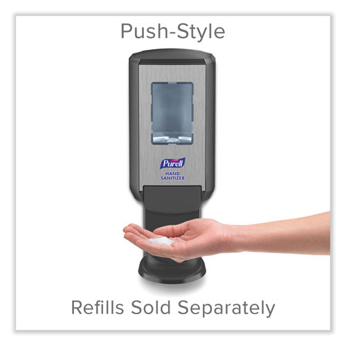 Cs4 Hand Sanitizer Dispenser, 1,200 Ml, 4.88 X 8.19 X 11.38, Graphite