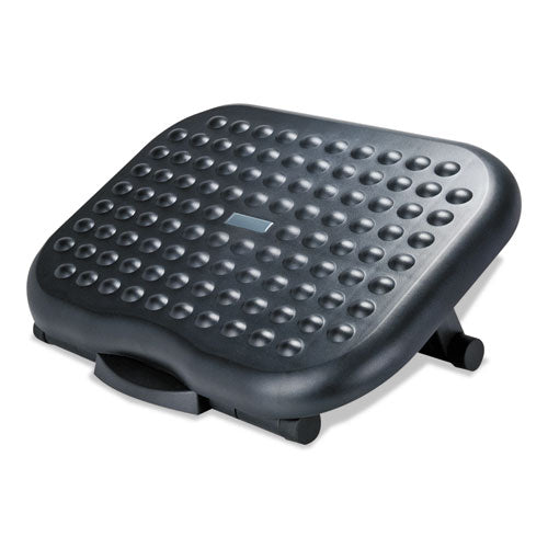 Relaxing Adjustable Footrest, 13.75w X 17.75d X 4.5 To 6.75h, Black