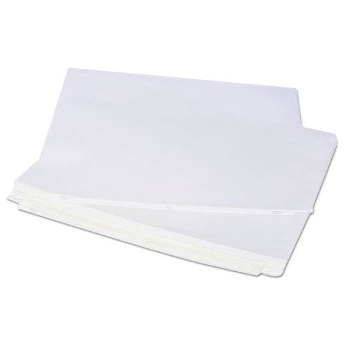 Top-load Poly Sheet Protectors, Standard Gauge, Letter, Clear, 50/pack