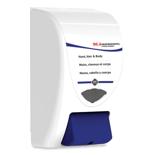 Cleanse Hand, Hair And Body Dispenser, 2 L, 6.4 X 5.7 X 11.5, White/blue, 15/carton