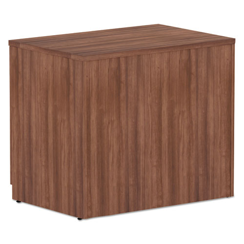 Alera Valencia Series Storage Cabinet, 34.3w X 22.78d X 29.5h, Modern Walnut