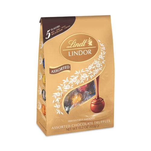 Lindor Assorted Truffles Platinum Bag, 15 oz, 36 Pieces, Ships in 1-3 Business Days Lindor Assorted Truffles Platinum Bag, 15 oz, 36 Pieces, Ships in 1-3 Business Days