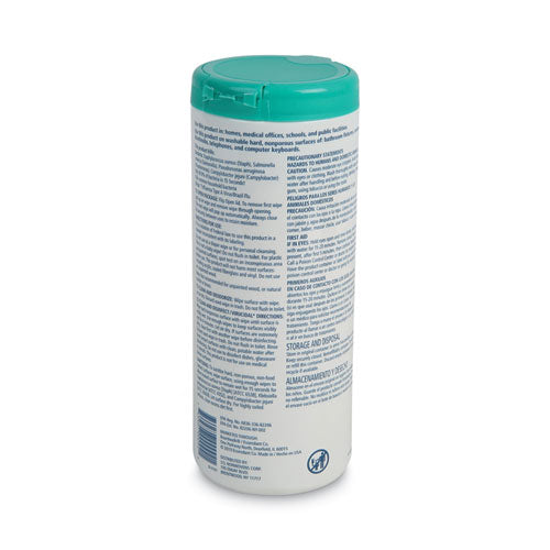 Disinfecting Wipes, 7 X 8, Fresh Scent, 35/canister, 12 Canisters/carton