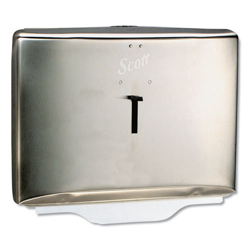 Personal Seat Cover Dispenser, 16.6 X 2.5 X 12.3, Stainless Steel