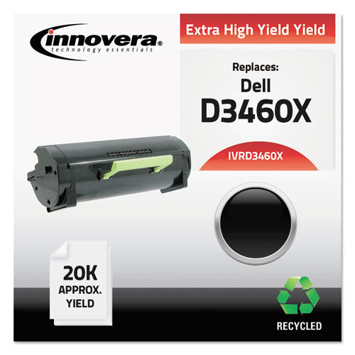 Remanufactured Black Extra High-yield Toner, Replacement For 331-9808, 20,000 Page-yield