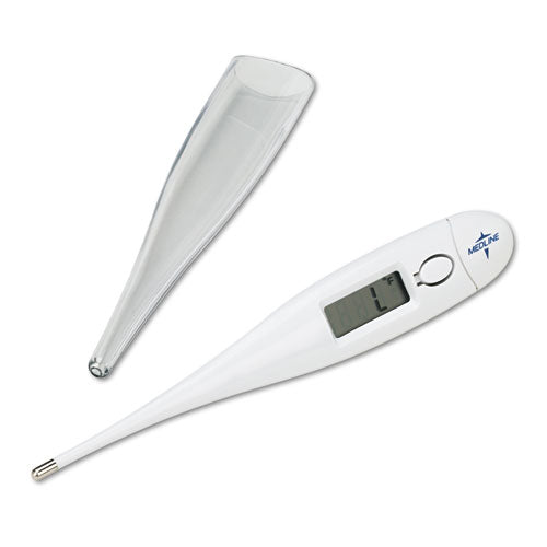 Premier Oral Digital Thermometer, White/blue