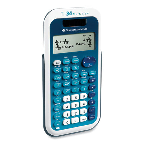 Ti-34 Multiview Scientific Calculator, 16-digit Lcd