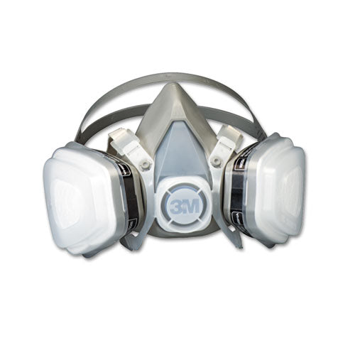 Dual Cartridge Respirator Assembly 52p71, Organic Vapor/p95, Medium