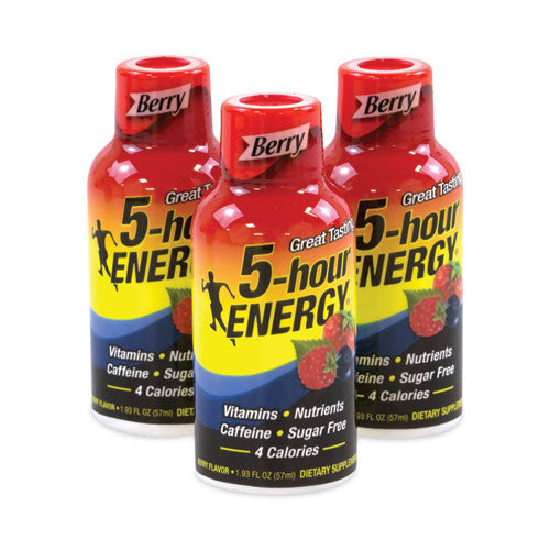 Energy Drink, Berry, 1.93 Oz Bottle, 24/pack, Ships In 1-3 Business Days
