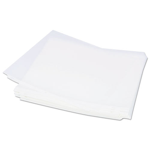 Top-load Poly Sheet Protectors, Heavy Gauge, Nonglare, Clear 50/pack