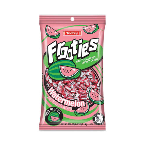 Frooties, Watermelon, 38.8 oz Bag, 360 Pieces/Bag, Ships in 1-3 Business Days Frooties, Watermelon, 38.8 oz Bag, 360 Pieces/Bag, Ships in 1-3 Business Days