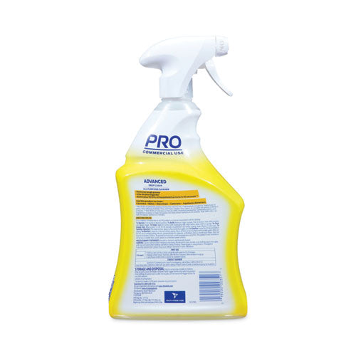 Advanced Deep Clean All Purpose Cleaner, Lemon Breeze, 32 Oz Trigger Spray Bottle