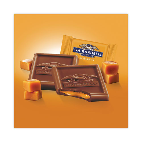 Milk Chocolate And Caramel Chocolate Squares, 15.96 Oz Bag, Ships In 1-3 Business Days