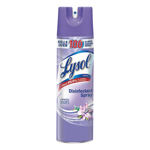 Disinfectant Spray, Crisp Linen, 12.5 Oz Aerosol Spray, 2/pack, 6 Pack/carton