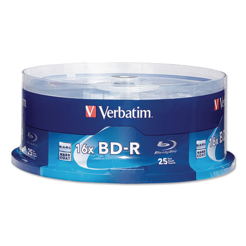 Bd-r Blu-ray Disc, 25 Gb, 16x, White, 10/pack
