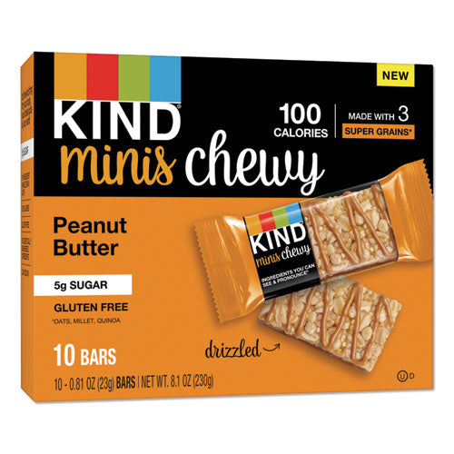 Minis Chewy, Dark Chocolate, 0.81 Oz,10/pack
