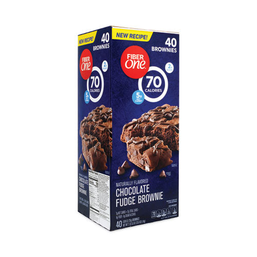 70 Calorie Chocolate Fudge Brownies, 0.89 Oz, 40 Count, Ships In 1-3 Business Days