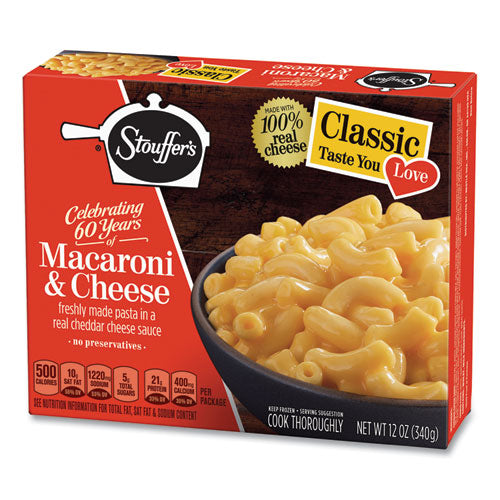 Classics Macaroni And Cheese Meal, 12 Oz Box, 6 Boxes/pack, Ships In 1-3 Business Days
