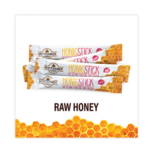 Raw Honey Sticks, 0.28 Oz, 80 Sticks/tub, Ships In 1-3 Business Days