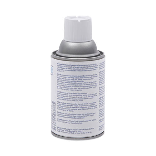 Metered Air Freshener Refill, Powder Mist, 5.3 Oz Aerosol Spray, 12/carton
