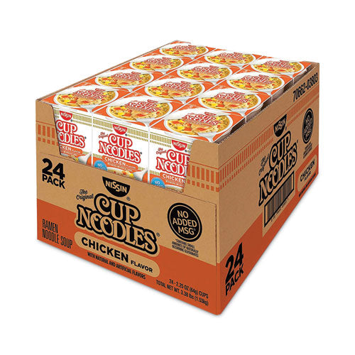 Cup Noodles, Chicken, 2.25 Oz Cup, 24 Cups/box, Ships In 1-3 Business Days